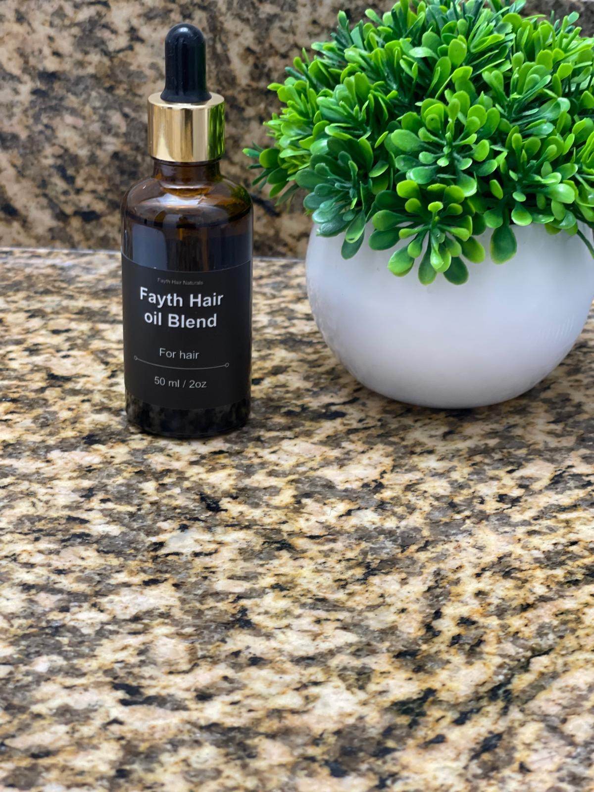 Fayth hair oil blend 1 bottle - faythhairnaturals