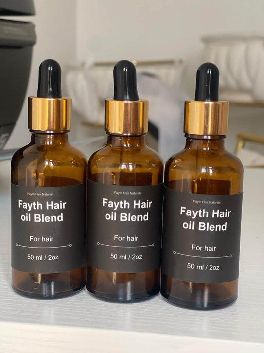 Fayth hair oil blend 3 bottles - faythhairnaturals