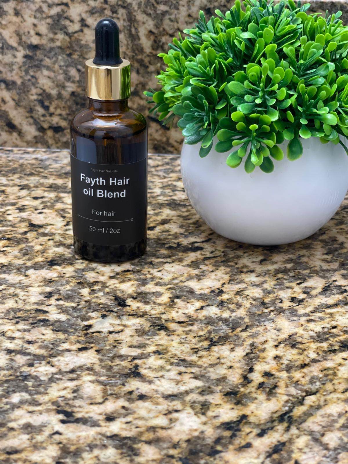 Fayth hair oil blend 1 bottle - faythhairnaturals